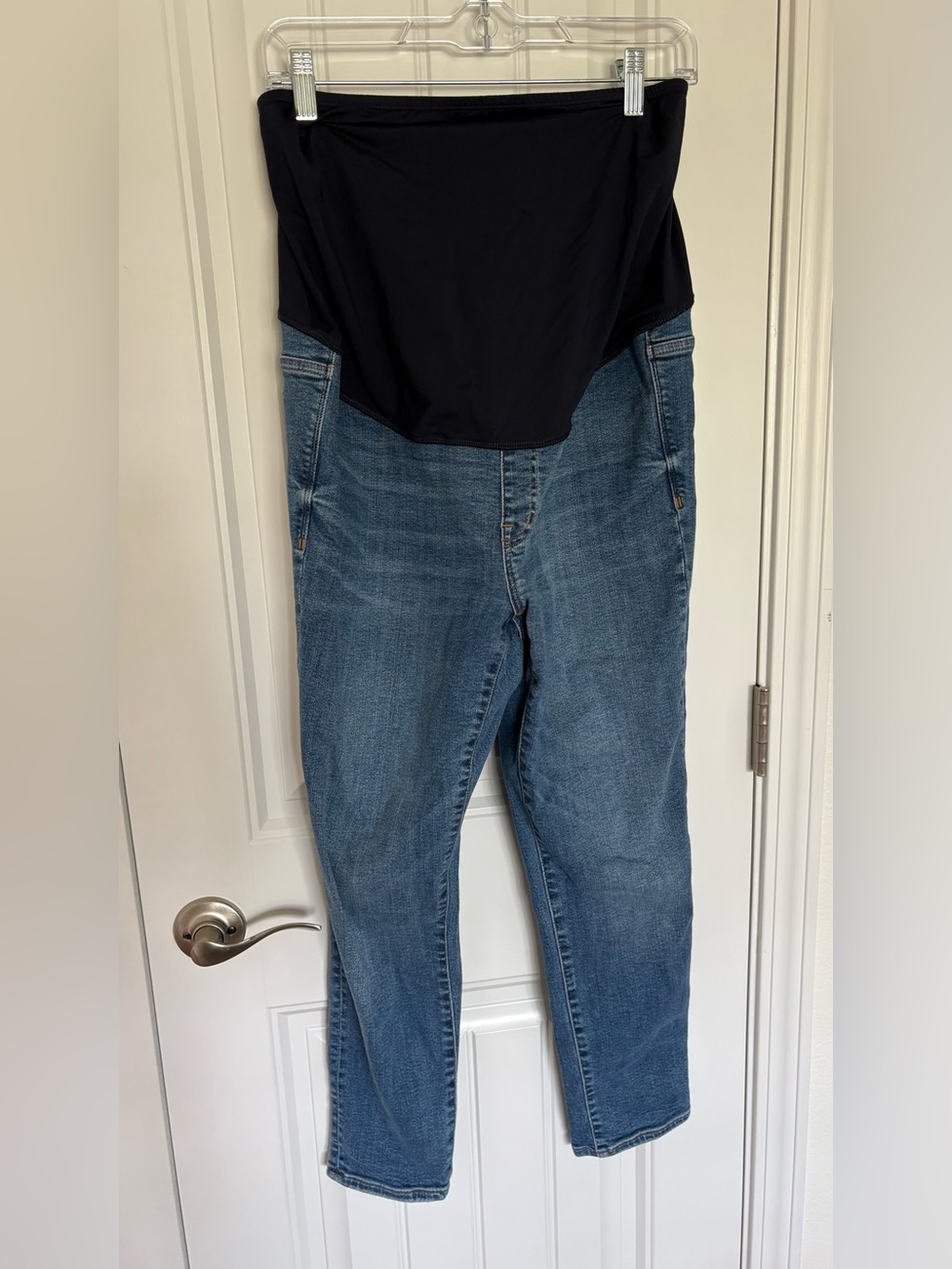Madewell Women's Maternity Skinny Crop Jeans